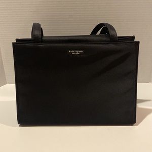 KATE SPADE BLACK TIE PURSE